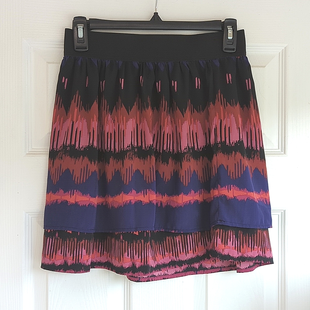 Print skirt